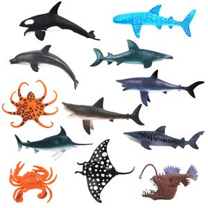 Figuras de Animales Oceánicos de PVC Personalizadas, Juguetes Educativos de Plástico para Niños, Set de Figuras Marinas - Product Image 1