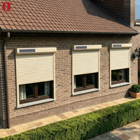 Volets roulants solaires en aluminium Bolang, commande intelligente par application, sécurité personnalisée, résistants aux UV, volets durables pour fenêtre extérieure