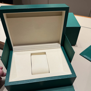 Designer custom leather <b>watch</b> <b>box</b> green <b>watch</b> <b>box</b> with custom logo protective <b>watch</b> <b>box</b> - Product Image 4