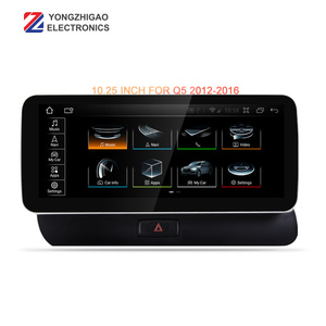 Autoradio multimédia Android 10 YZG 10,25'' 8 cœurs avec Carplay, lecteur DVD, GPS, navigation, Wifi et Bluetooth pour <span class=keywords><strong>Audi</strong></span> Q5 2011-2017 - Product Image 3