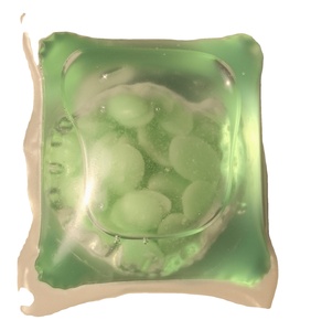 Chaono Personnalisable 8g Lessive Pod Capsules Distributeur de liquide jetable <span class=keywords><strong>Gel</strong></span> de lavage Film soluble dans l'eau écologique pour vêtements - Product Image 4