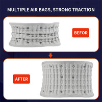 Respirant soulagement taille mal de dos Massage hernie discale douleur dos taille chauffée ceinture de soutien Traction lombaire