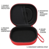 Harga Pabrik Casing Pelindung Headphone untuk Headphone Nirkabel, Kantong Pembawa Headphone dengan Cangkang EVA Keras