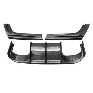 Hot Sale M3 F80 M4 F82 F83 Carbon Fiber Rear Diffuser for BMW M3 F80 M4 F82 F83 Car Rear Bumper Under <b>Lip</b> <b>Splitter</b> - Product Image 3