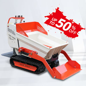 Dump Truck Multifungsi Beban Berat untuk Kebun, Mini <span class=keywords><strong>Loader</strong></span> Dumper, Mini Track Dumper - Product Image 1