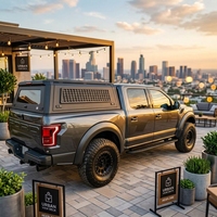 Capot de camion verrouillable de haute qualité, exclusif pour Ford Ranger, verrouillage intelligent, installation directe dans les trous d'origine