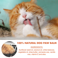 Oneup — baume pour les pattes de chien ou de chat, organique, réparateur, pour chiots et chatons abîmés, tout naturel, nouveauté