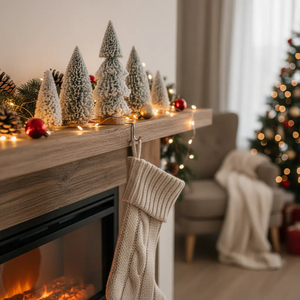 Cây thông Noel mini nhân tạo màu trắng SANWEI trang trí bàn cho các bữa tiệc tại nhà - Product Image 4