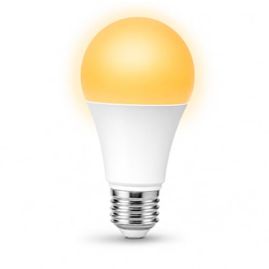 หลอดไฟ LED สีเหลืองอำพัน 9W A19 1800-2000K ยอดนิยม ประหยัดพลังงาน ช่วยให้นอนหลับสบาย เหมาะสำหรับห้องนอน ห้องน้ำ และทางเดิน - Product Image 1