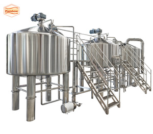 Dây chuyền sản xuất bia hoàn thành Bộ 2000L dự án chìa khóa trao tay chất lượng cao thiết bị nhà máy bia thủ công thương mại lớn - Product Image 3