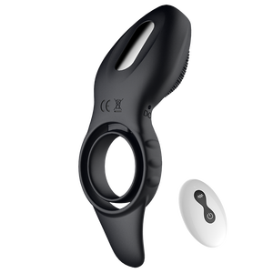 Tiktok Hot Sale Koppels Seksspeeltje Afstandsbediening Cock Ring <span class=keywords><strong>Time</strong></span> Stimuleert Vrouwelijke Meerdere Gevoelige Gebieden - Product Image 1