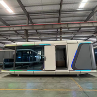 Conteneur de capsule spatiale moderne pour villas et petites maisons Cabine de petite maison mobile personnalisée Conteneur de cabine Apple pour hôtel