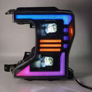 Nouveaux phares LED pour F250 2020-2022 Super Duty, 6000K, 12V, 100W, 6000LM, lumineux - Product Image 3