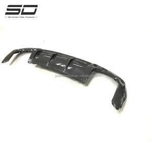 Difusor Trasero de Fibra de Carbono Estilo <span class=keywords><strong>RS</strong></span> para Audi <span class=keywords><strong>A3</strong></span> S3 2017-2019 Sedán - Product Image 6