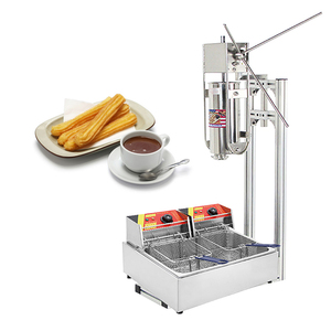 Máquina Expendedora de Churros Comercial, Máquina Automática para Hacer Churros Españoles para Camiones de Comida <span class=keywords><strong>y</strong></span> Centros Comerciales, Máquina Eléctrica para Churros - Product Image 4