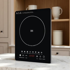 Placa de Inducción Individual de Cristal Negro, Ahorro de Energía, Bajo Consumo, Apagado Automático, para Cocina Diaria en el Hogar - Product Image 6