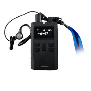 RC2500 <span class=keywords><strong>5</strong></span> 인용 무선 투어 가이드 시스템 2.4G 디지털 인터콤 축구 심판 200m 범위 회의 및 워키토키 - Product Image 5