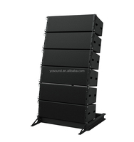 Sistema de sonido de audio profesional de alto rendimiento Altavoces de matriz de línea de 3 vías de gran formato con imán de neodimio doble de 12 pulgadas