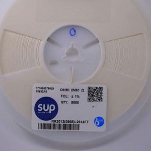 Whole -Sale RR2012 0805L2614FT 0805 2012 Resistors Chip Resistors SMD Resistors 2.61Mohm 1% 1/8W Thick Film Resistor - Product Image 1