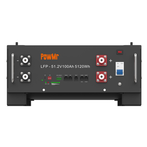 For <b>100Ah</b> 51.2V Single Layer Rack-mounted <b>Lithium</b> Ion <b>Battery</b> 5-20KWH Hybrid Grid Energy Storage <b>Battery</b> - Product Image 1