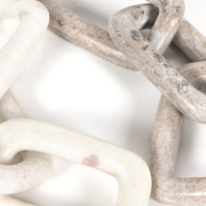 Cadena de Eslabones de Mármol de Buena Calidad para Colgar en la Pared, Diseño Moderno, Decoración Ecológica para el Hogar en Diwali, para Sala de Estar - Product Image 6