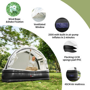 Tienda de campaña de Material duradero Premium portátil, tienda de cama para exteriores, tela Oxford impermeable, tienda impermeable fuera del suelo - Product Image 5