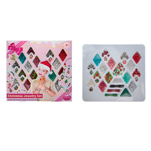 Kids Christmas DIY Beaded Jewelry Making Kit Handmade Bracelet Necklace Craft Set Creative Toy Holiday <strong>Gift</strong> <strong>for</strong> <strong>Little</strong> <strong>Girls</strong> - Product Image 2