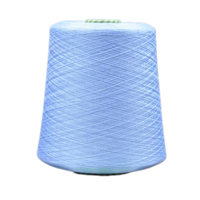 28S/2 Factory Hot Sale Dyed Eco-Friendly High Elastic Core-spun Blended Yarn 50% Viscose 30% Nylon 20% PBT Textile Vibrant Yarn