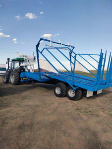 電子制御パレタイザー油圧ドライブ干し草ベールローダーマシン - Product Image 2