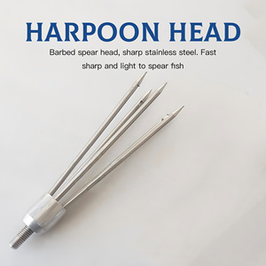 Không Thấm Nước Thép không gỉ Spear Hook với thép gai lặn Vòng Ice câu cá ngã ba Sharp tip câu cá Phụ kiện cho Spear câu cá - Product Image 2