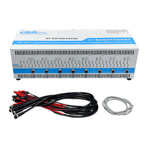Probador de Capacidad de Carga y Descarga de Baterías de 8 Canales, Ecualizador de Descarga de 20V para Baterías NiMH y de Plomo-Ácido, Probador de Capacidad de Baterías - Product Image 2
