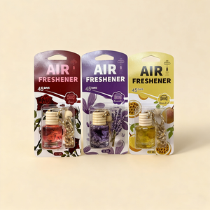 Deodorante per Auto in Bottiglia di Vetro da Appendere con Pendente per Bocchetta dell'Aria, Fragranza Duratura per Decorazione Interna del Veicolo - Product Image 3
