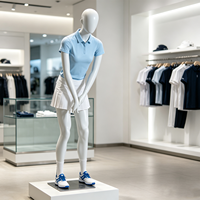 Mannequin de sport en fibre de verre dynamique, corps entier, homme/femme adulte, pose d'action, pour vitrine d'exposition de vêtements de sport