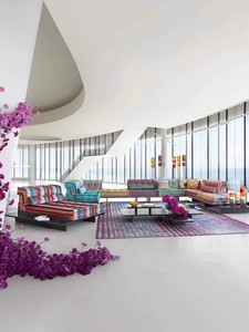 Nordic Rochburg grande famille <span class=keywords><strong>Mahjong</strong></span> canapé multi-combinaison Villa salon maison d'hôtes école parc atelier ensemble extensible - Product Image 2