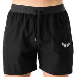 Pantalones Cortos Deportivos Negros para Hombre, Ligeros, Transpirables, para Gimnasio, Entrenamiento, Correr, Deportes, Ropa Deportiva Activa con Bolsillos - Product Image 3