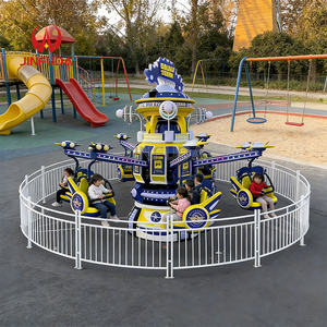 Manège Rotatif à 360 Degrés avec 16 Sièges, Mouvement Ascendant/Descendant, <span class=keywords><strong>Construction</strong></span> en Fibre de Verre et Acier Inoxydable - Product Image 6