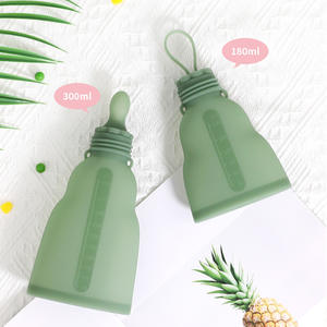 Producto de alimentación de bebé de silicona sin BPA, bolsa de almacenamiento de <span class=keywords><strong>leche</strong></span> de pasta de <span class=keywords><strong>arroz</strong></span> multifuncional, varias cabezas, opcional, edad 0-12 meses, Animal - Product Image 2