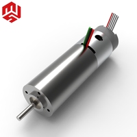 Servomoteur DC sans balais de 30mm de diamètre 24V 48V avec frein et réducteur planétaire pour l'industrie de l'automatisation