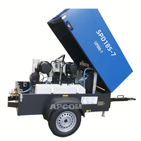 Compresseur d'air diesel LUY050-7 d'origine Host Altas Copco Kubota 180cfm 7Bar pour marteau-piqueur