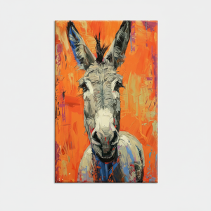 Arte de Pared en Lienzo Impreso: Retrato Campestre Caprichoso para Decoración Rústica, LIENZO ENROLLADO - Product Image 2
