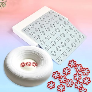 Flower Silicone Mold Sugarcraft Fondant Mat Pastry Lace Bakeware Cake Decorating Tool DIY Earring Making Mold - Product Image 6