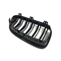 Grille avant noire de qualité supérieure en ABS à double ligne, impression par transfert d'eau, pour BMW Série 3 E92 - Vente en gros directe usine