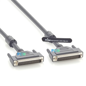 كابل وحدة الإدخال/الإخراج DB62 ذكر إلى ذكر متوافق مع سلسلة Advantech PCL-10162 للاتصال التسلسلي الصناعي لأتمتة DAQ - Product Image 5