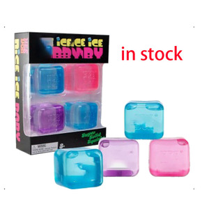Mainan Squishy Needoh Bentuk Es Batu, Mainan Remas Es Batu, TPR Needohs Maltose, Pelepas Stres dan Emosi, Needoh Cube (Tersedia) - Product Image 2