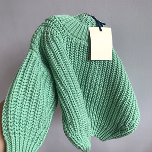 Vêtements pour enfants automne-hiver, nouveau style, pull en tricot chaud pour enfants, pulls pour bébés filles - Product Image 3