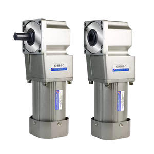 60MM triphasé 200V 220V 50Hz 60Hz 4P AC Moteur à engrenages à induction 6W 10W Couple élevé Bas régime 1:3 ~ 18 1:20 ~ 50 1:60 ~ 200 Ange droit - Product Image 4