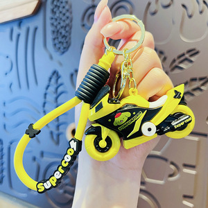 2025 nouveau Silicone dessin animé chat <span class=keywords><strong>porte</strong></span>-<span class=keywords><strong>clés</strong></span> romantique Couple sac pendentif pour voiture moto Cool Feng Shui conception doux cadeau - Product Image 3