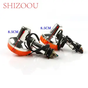 ไฟเลี้ยวรถจักรยานยนต์ ไฟกระพริบ ไฟสัญญาณ ไฟเลี้ยวอเนกประสงค์ สำหรับ YAMAHA Stryker Bullet Cowl XVS1300 V Star <span class=keywords><strong>250</strong></span> XV - Product Image 4