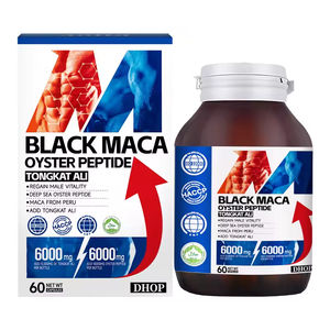 Capsules d'ashwagandha, de maca noire et de peptides d'huître pour hommes, amélioration de la libido masculine adulte, capsules de maca, puissance, énergie forte - Product Image 5