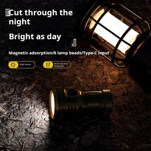 Светодиодный фонарик 3000 люмен 8 шт. Asafee 3000 люмен мини EDC алюминиевый сплав фонарик XPG перезаряжаемый IP65 Номинальный карманный фонарик - Product Image 4